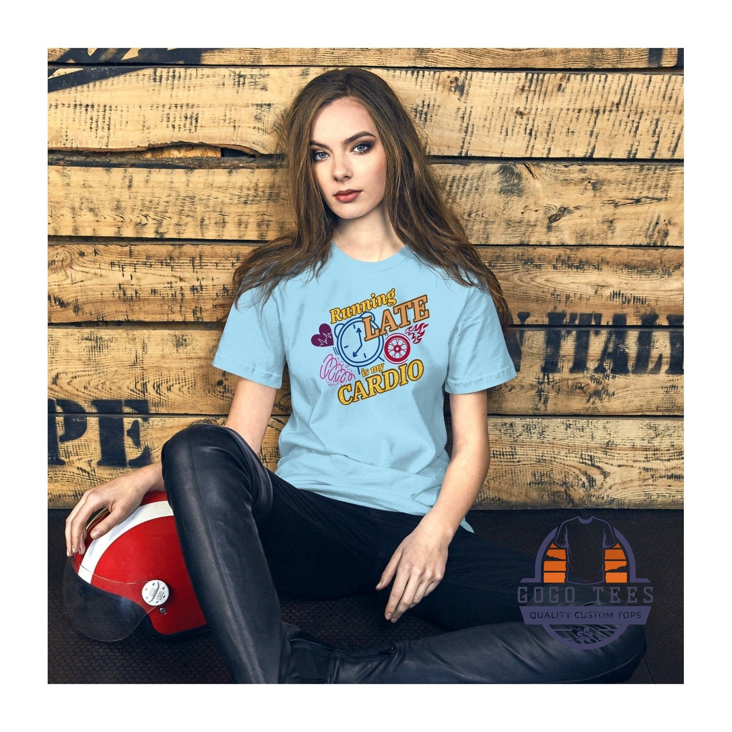 Running Late is My Cardio GoGo Tee