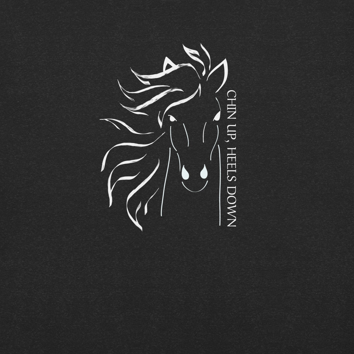 Chin Up, Heels Down GoGo Tee - GoGo Tees