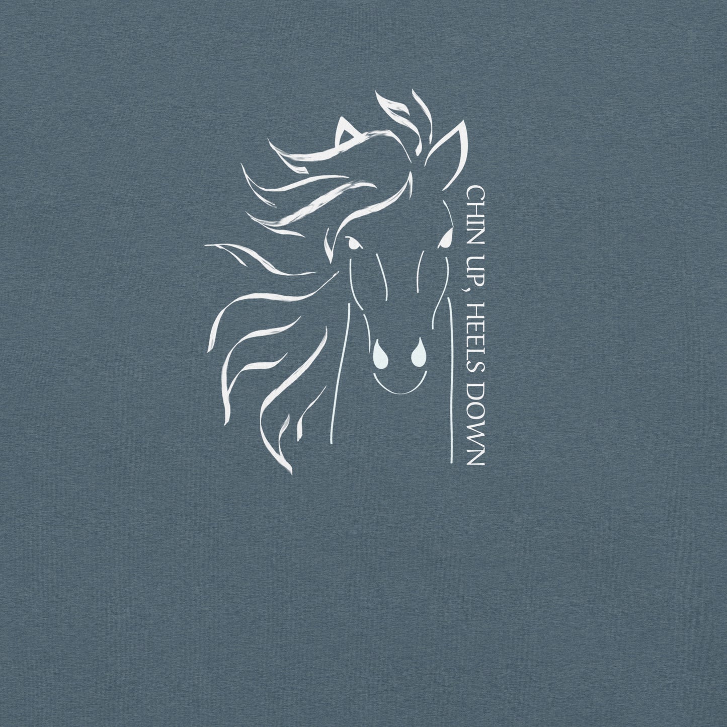 Chin Up, Heels Down GoGo Tee - GoGo Tees